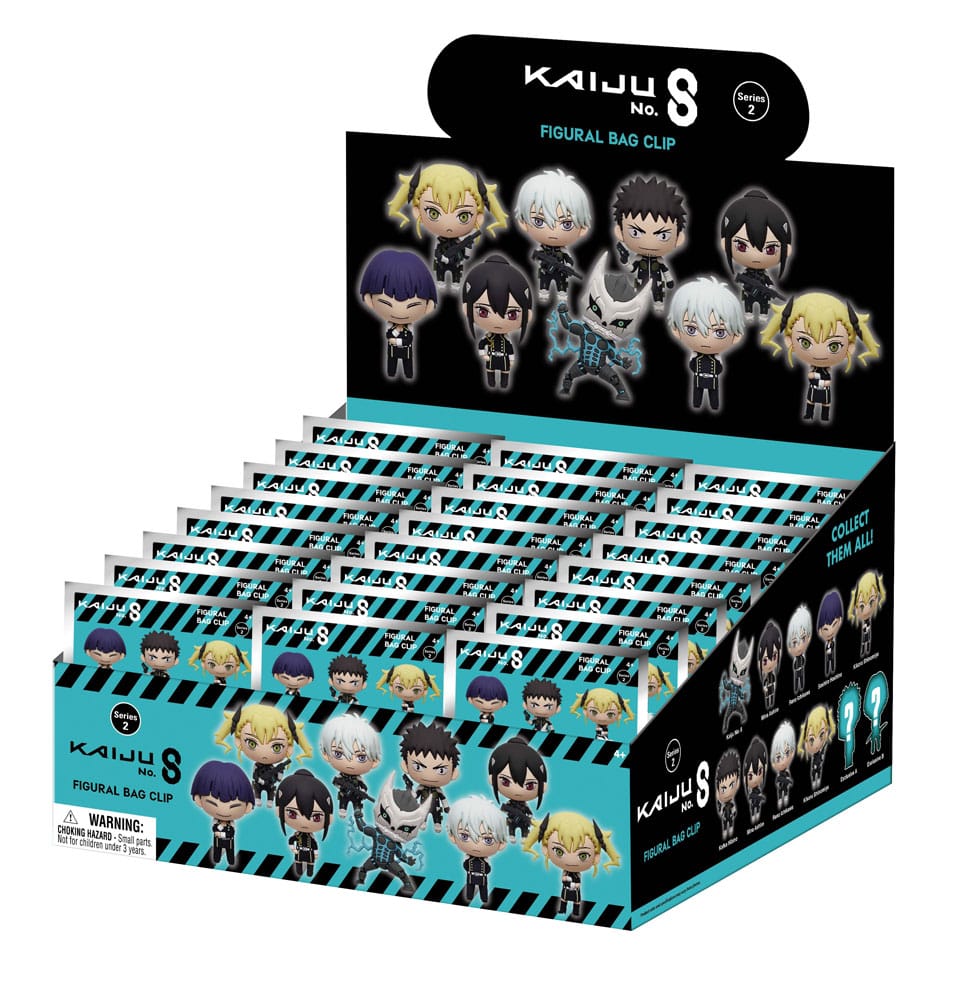 Kaiju No. 8 PVC-Taschenanhänger Series 2 Display (24)