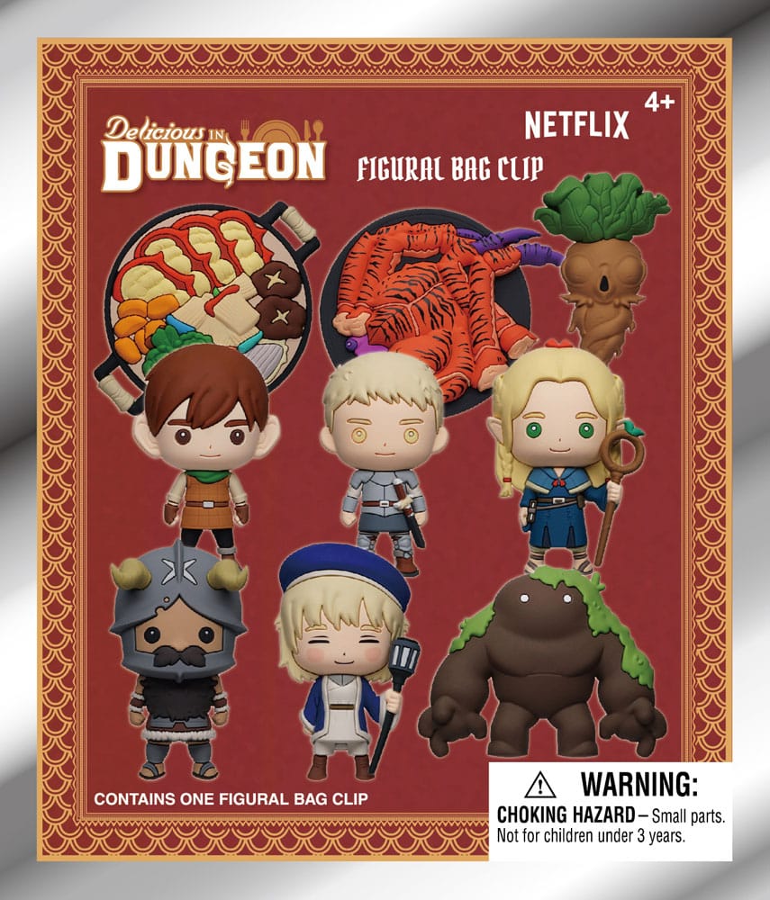 Delicious in Dungeon PVC-Taschenanhänger Series 1 Display (24)