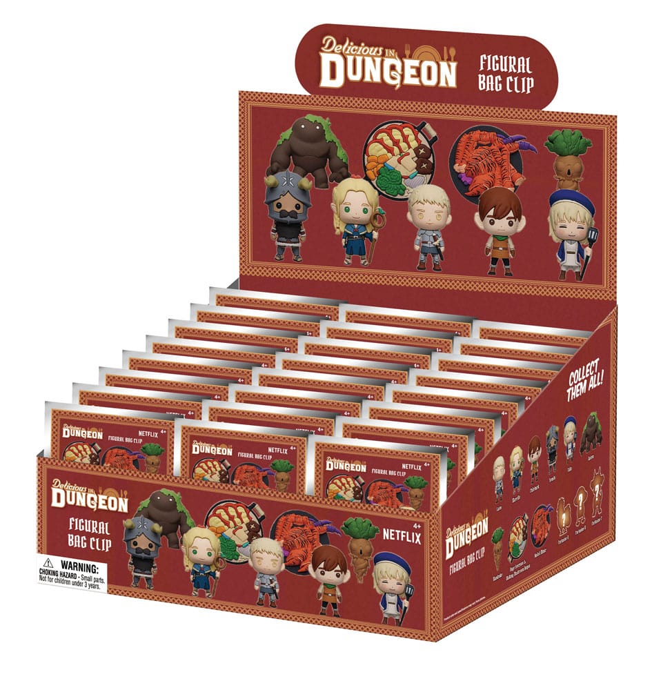 Delicious in Dungeon PVC-Taschenanhänger Series 1 Display (24)