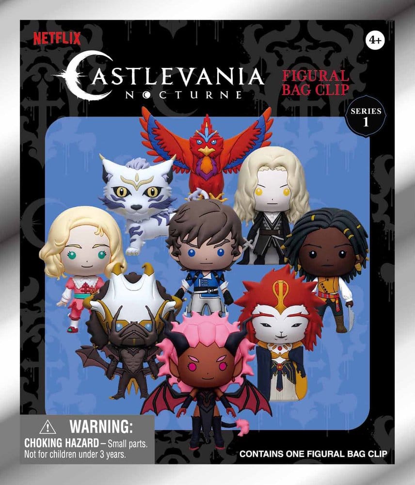 Castlevania Nocturne 3D PVC-Taschenanhänger Serie 1 Display (24)