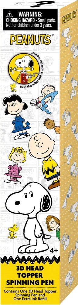 Snoopy 3D Head Topper Drehstift Display (16)