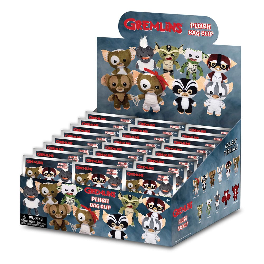 Gremlins Plüsch-Taschenanhänger Display (24)             