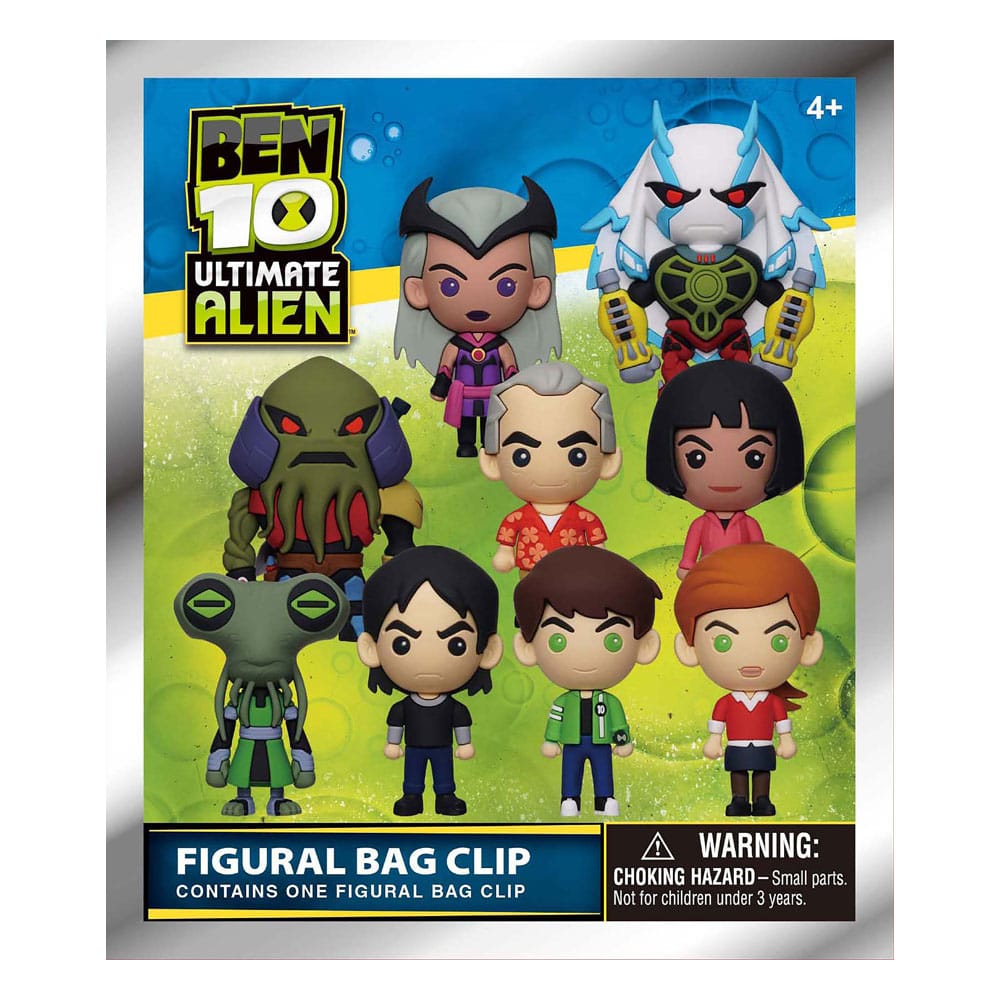 Ben 10 3D PVC-Taschenanhänger Display (24)           