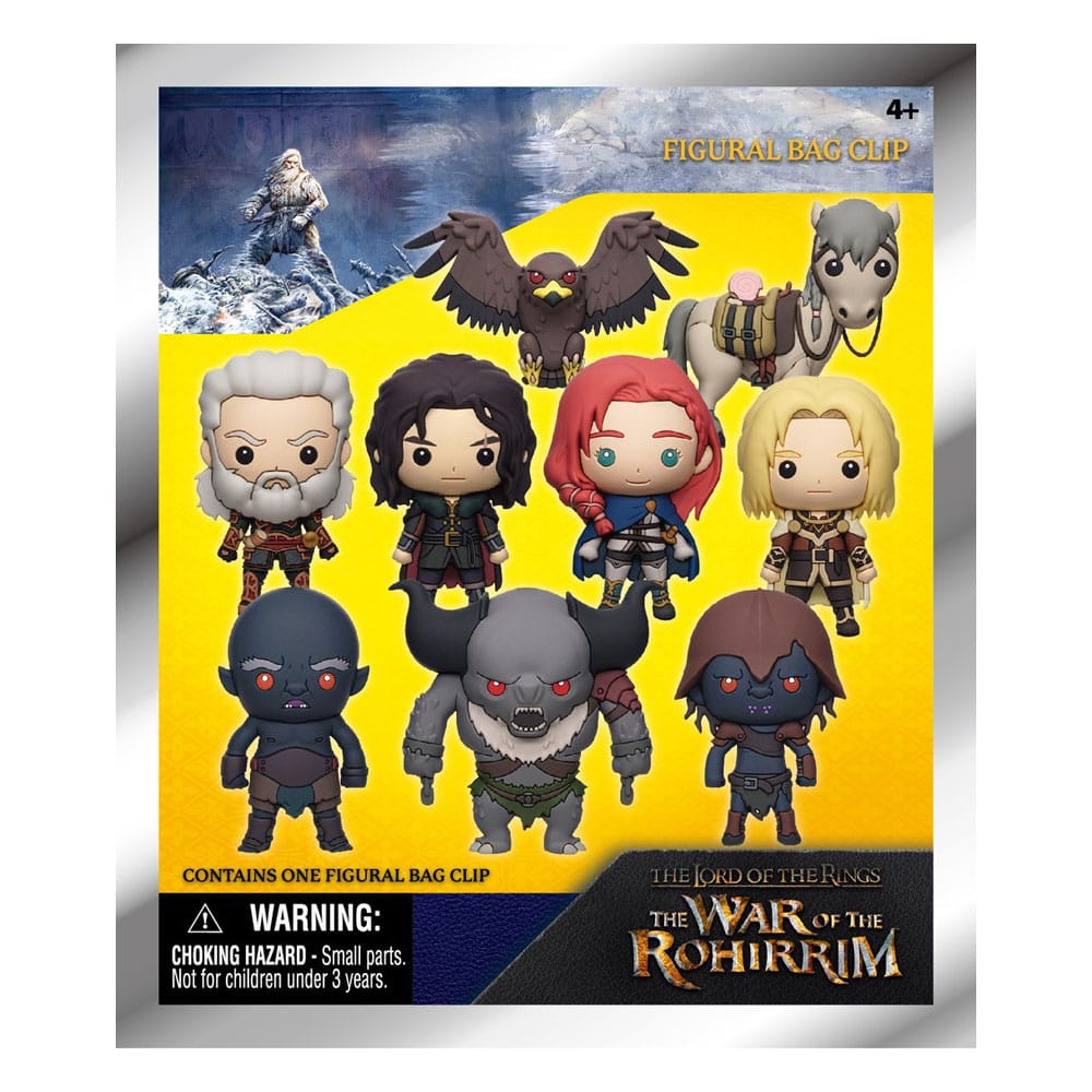 Herr der Ringe: Die Schlacht der Rohirrim 3D PVC-Taschenanhänger Display (24)            
