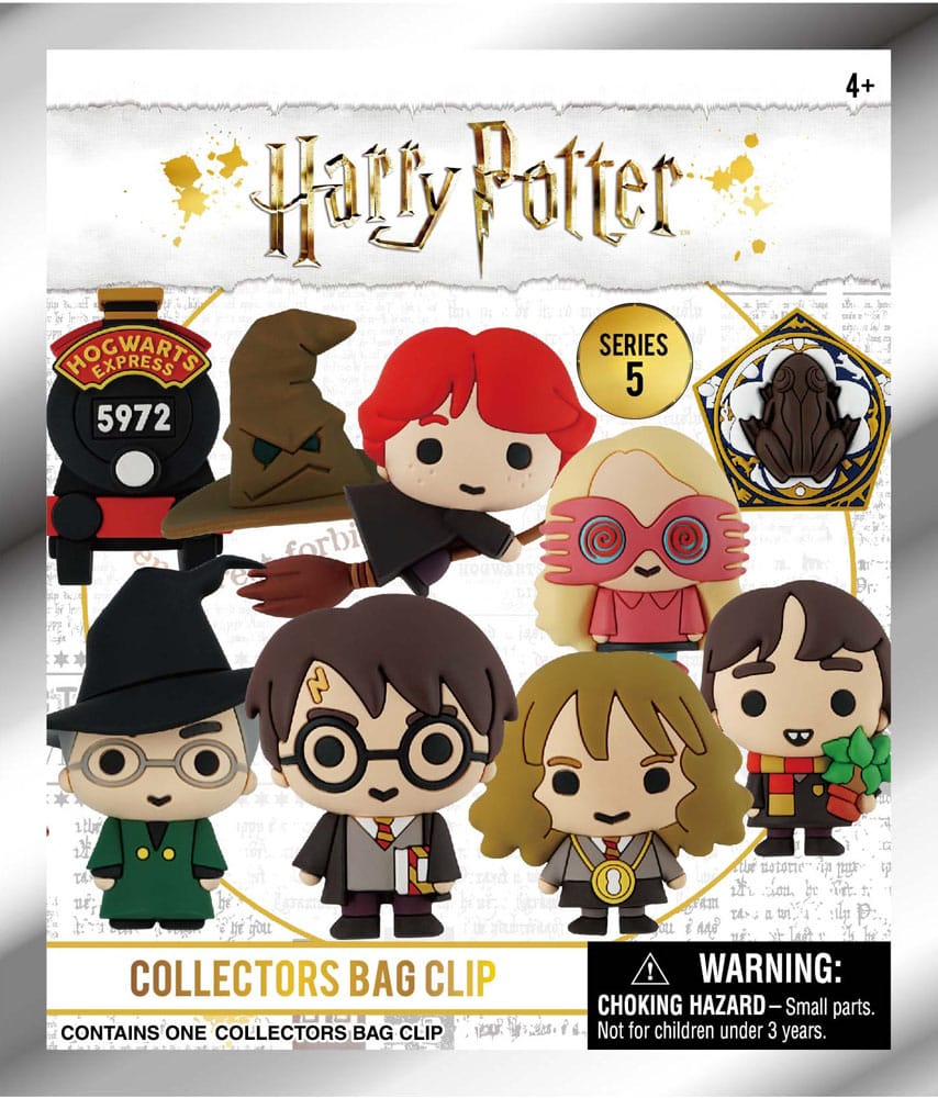 Harry Potter 3D PVC-Taschenanhänger Series 5 Display (24)              