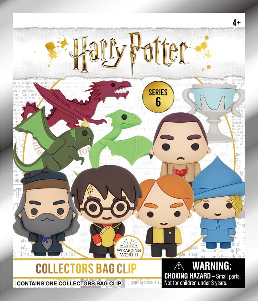 Harry Potter 3D PVC-Taschenanhänger Series 6 Display (24)            