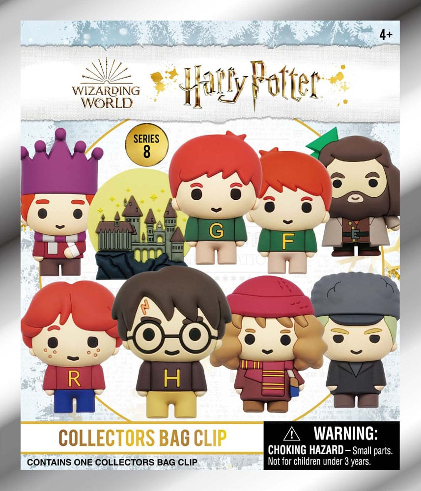 Harry Potter 3D PVC-Taschenanhänger Series 8 Display (24)