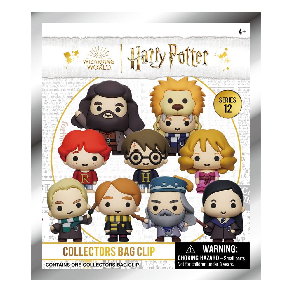 Harry Potter 3D PVC-Taschenanhänger Series 12 Display (24)      