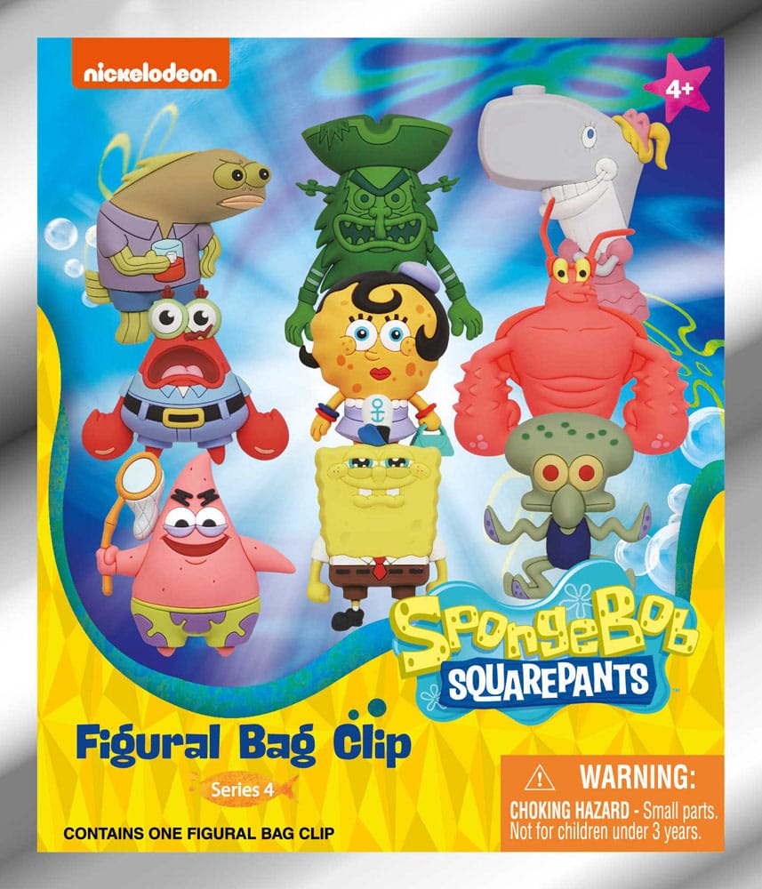 Nickelodeon Classics 3D PVC-Taschenanhänger Series 4 Display (24)          
