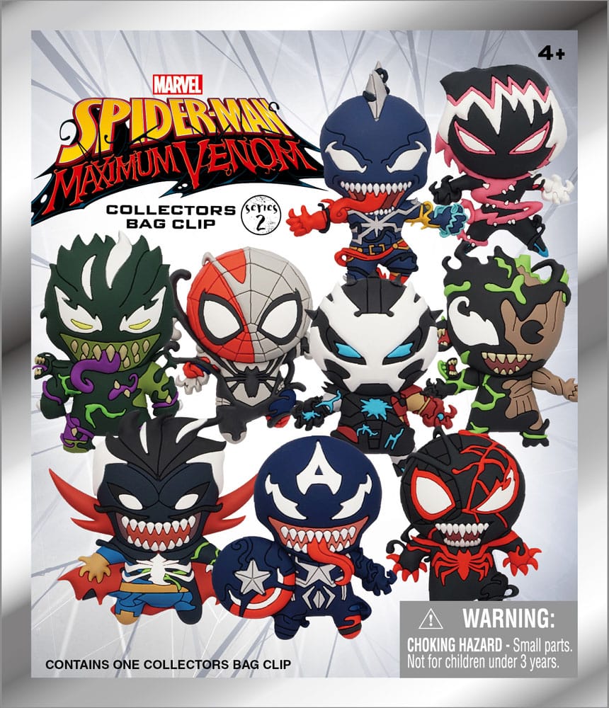 Venom 3D PVC-Taschenanhänger Series 2 Display (24) 