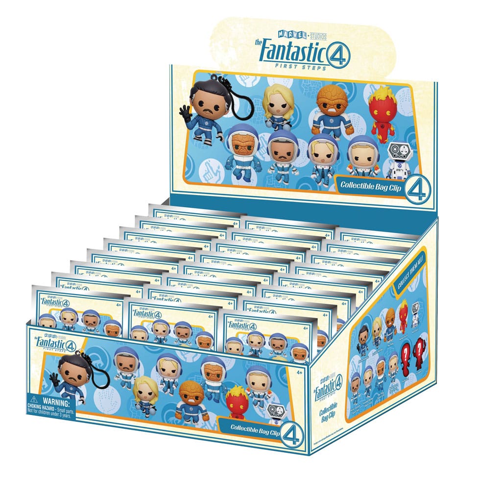 Fantastic Four 3D PVC-Taschenanhänger Movie Display (24) 