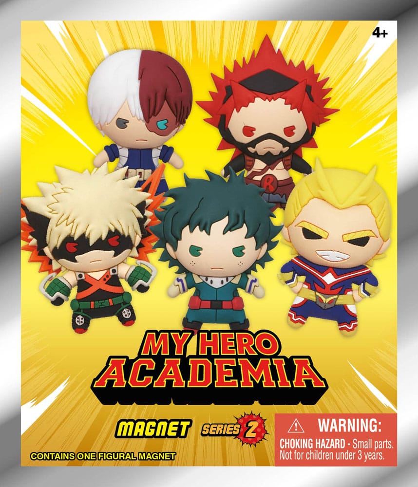 My Hero Academia 3D Magnete Series 2 Display (12)           