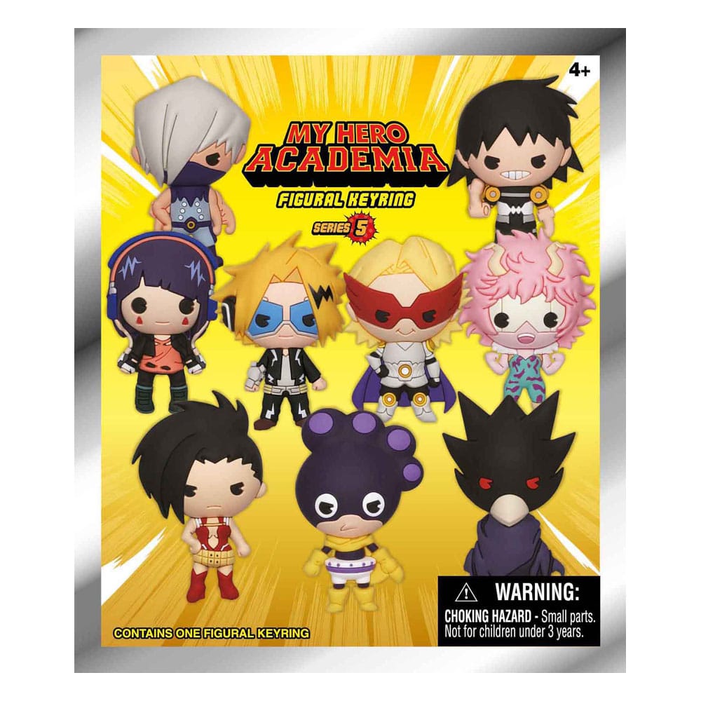 My Hero Academia 3D PVC-Taschenanhänger Serie 5 Display  (24)