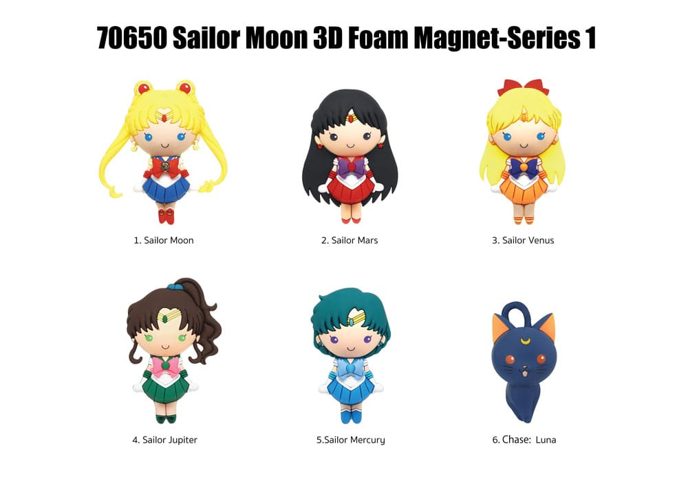 Sailor Moon Magnete blind pack Series 1 Display (12)     