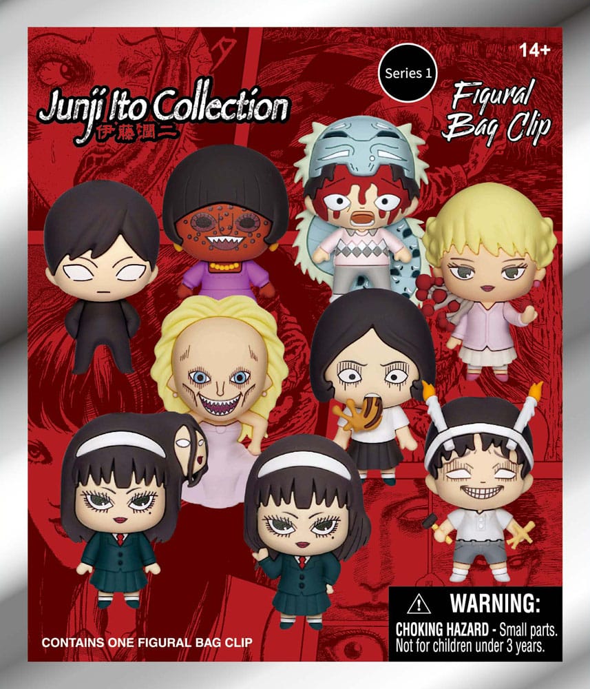 Junji Ito Collection PVC-Taschenanhänger Series 1 Display (24)
