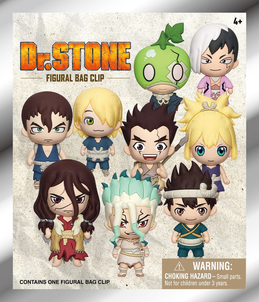 Dr. Stone 3D PVC-Taschenanhänger Series 1 Display (24)            