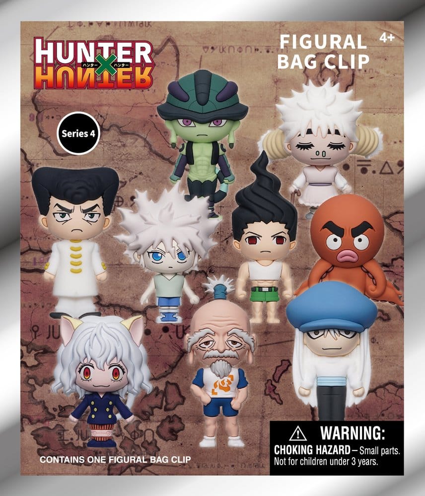 Hunter x Hunter 3D PVC-Taschenanhänger Serie 4 Blind Bag Display (24)