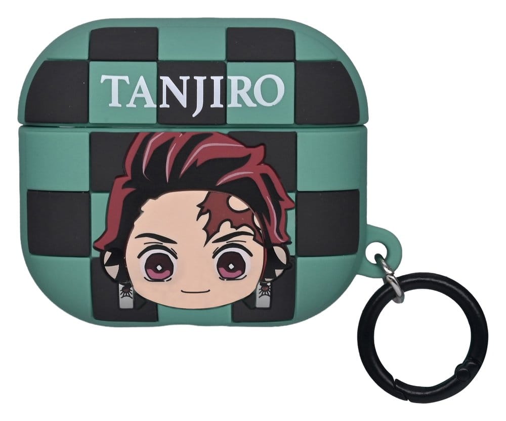 Demon Slayer 3D Schaumstoff Airpods Hülle Taschenanhänger Tanjiro Display (12)