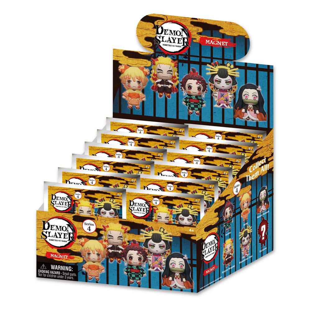 Demon Slayer Magnete blind pack Series 4 Display (12)     