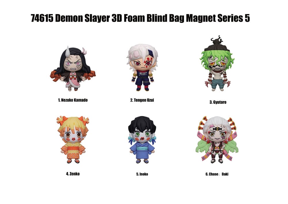 Demon Slayer Magnete Blind Pack Series 5 Display (12)     