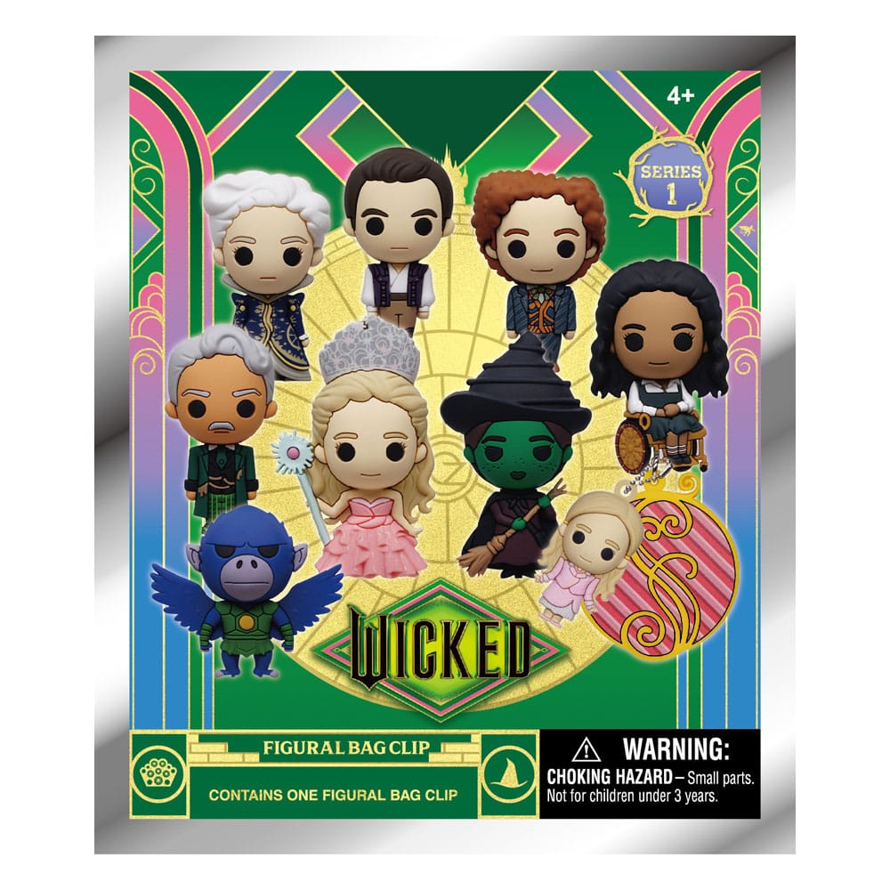 Wicked 3D PVC-Taschenanhänger Serie 1 Display  (24)