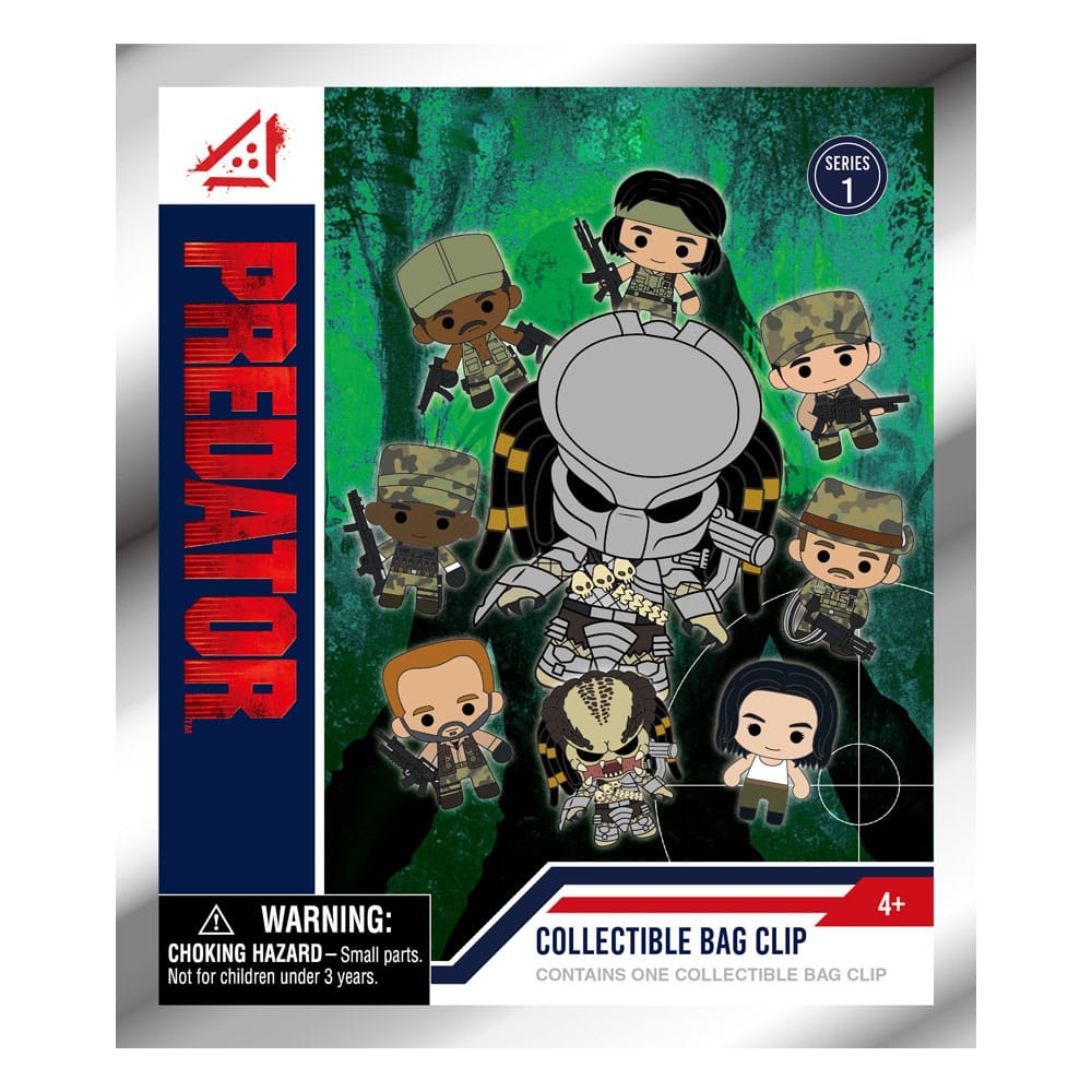 Predators 3D PVC-Taschenanhänger Serie 1 Display  (24)