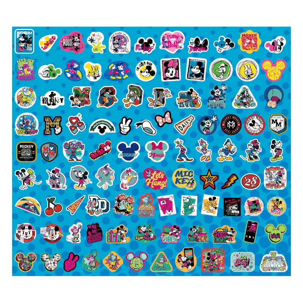 Mickey & Friends Sticker-Set 100 Stück Sortiment (20)