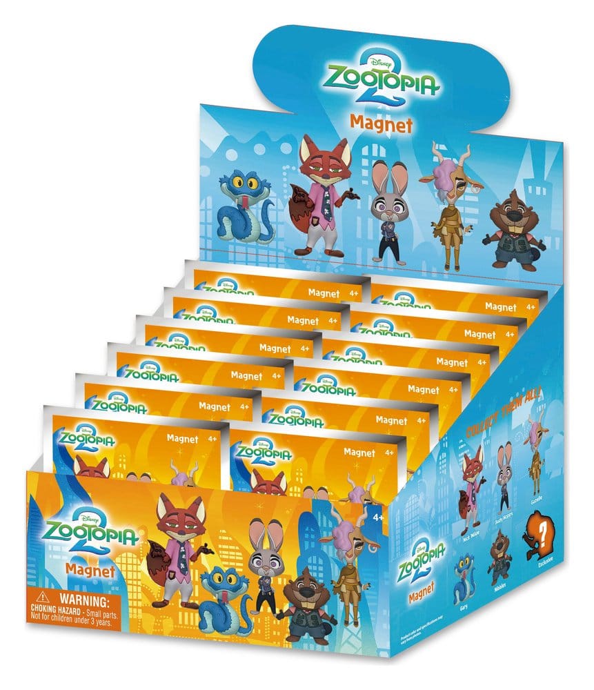 Zoomania 2 Magnete Blind Pack Series 1 Display (12)     