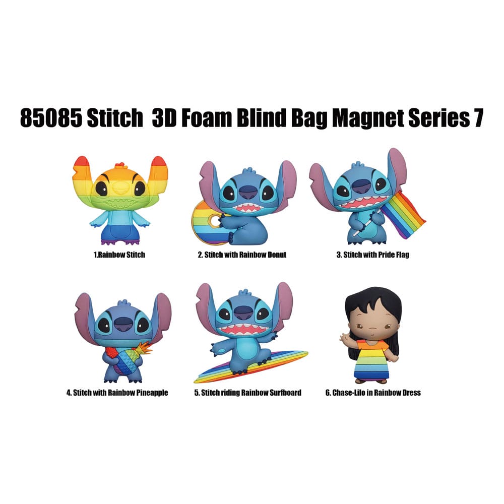 Lilo & Stitch Magnete blind pack Stitch Series 7 Display (12)     