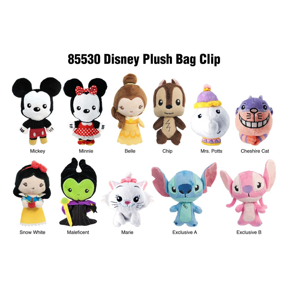 Disney Plüsch-Taschenanhänger Display (24)
