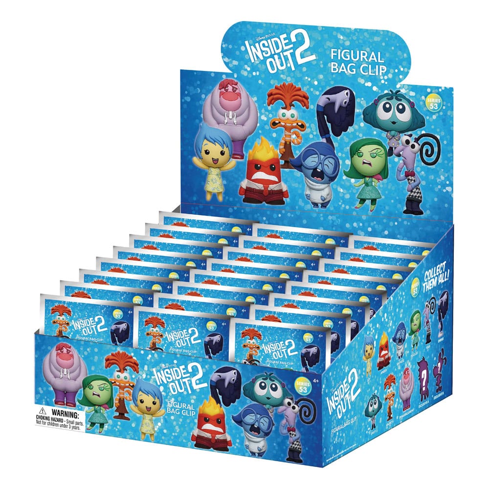 Alles steht Kopf 3D PVC-Taschenanhänger Series 2 Display (24)        