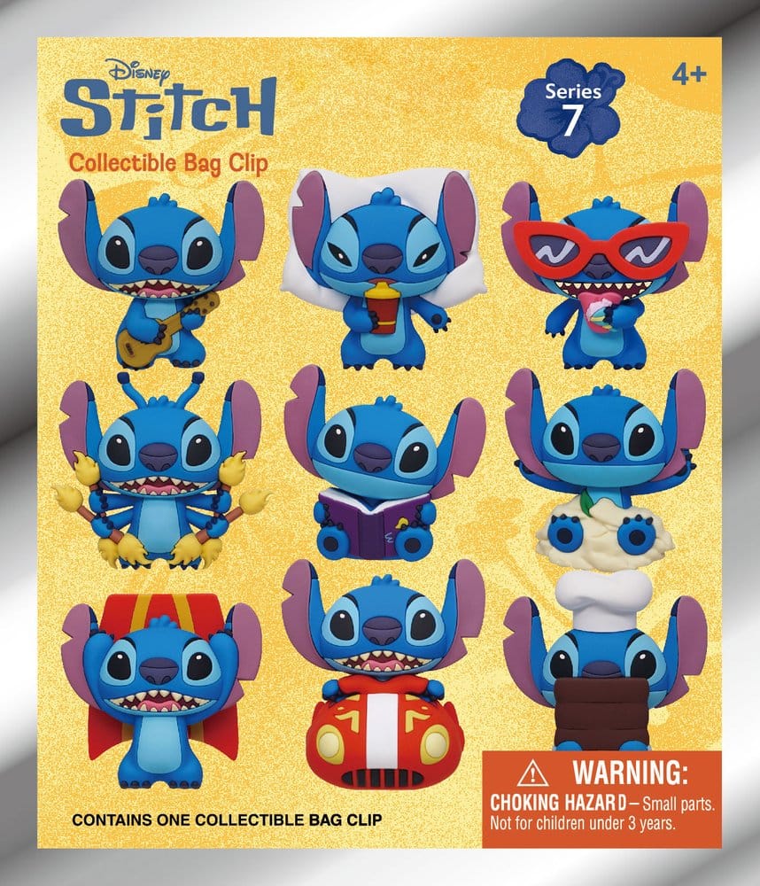 Lilo & Stitch 3D PVC-Taschenanhänger Series 7 Display (24)    