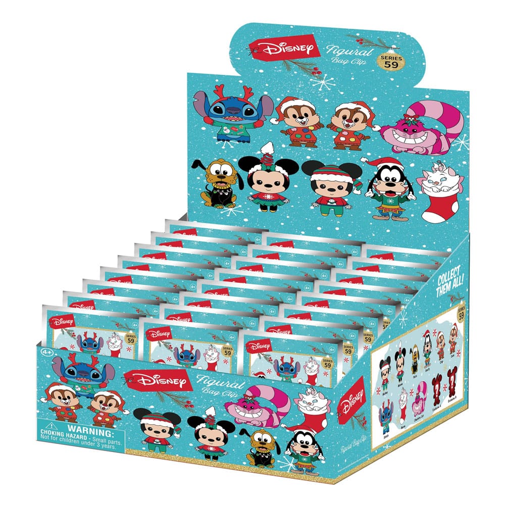 Disney 3D PVC-Taschenanhänger Series 59 Display (24)       