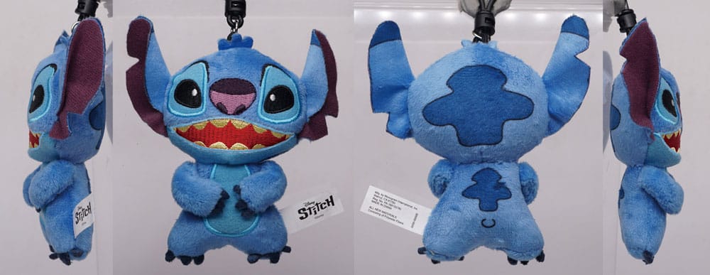 Lilo & Stitch Plüsch-Taschenanhänger Stitch Display (24)            