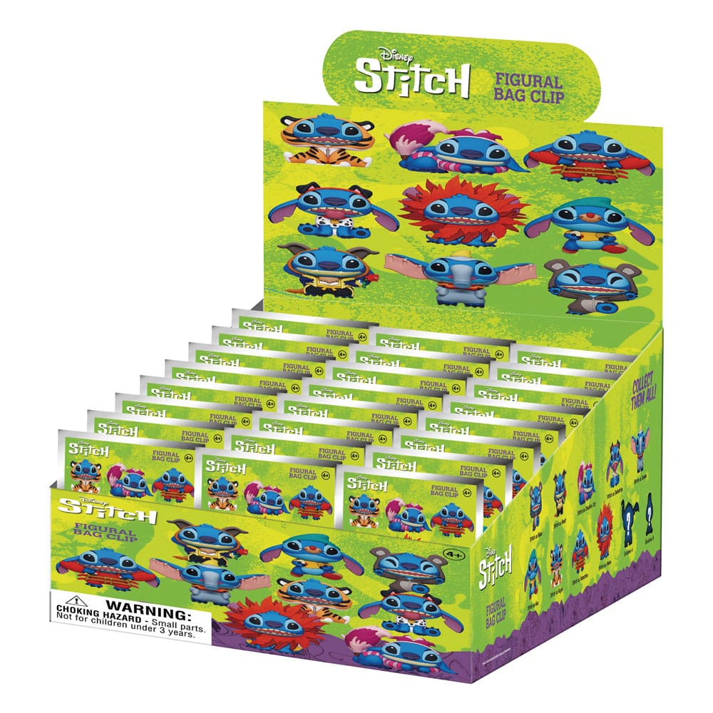 Lilo & Stitch 3D PVC-Taschenanhänger Serie 1 Stitch in costume Display (24)