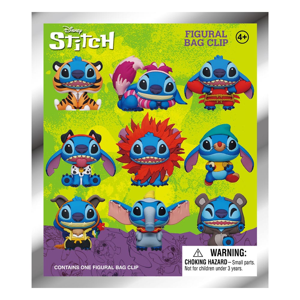 Lilo & Stitch 3D PVC-Taschenanhänger Serie 1 Stitch in costume Display (24)