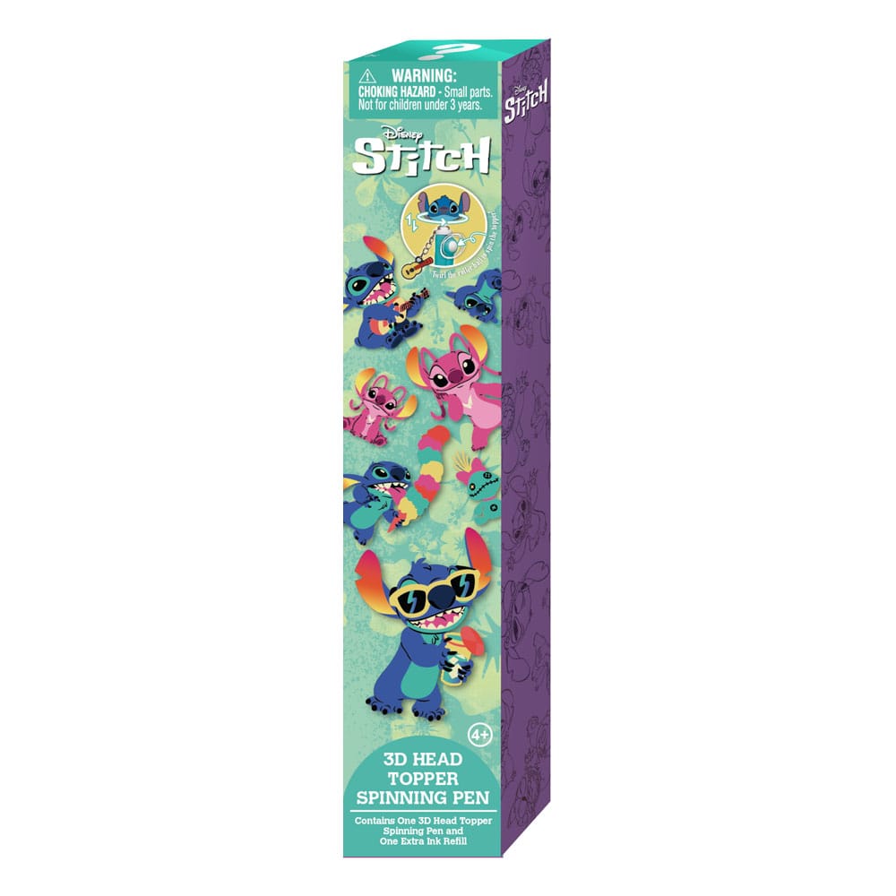 Stitch & Co. - Der Film Stitch 3D Head Topper Spinning Pen