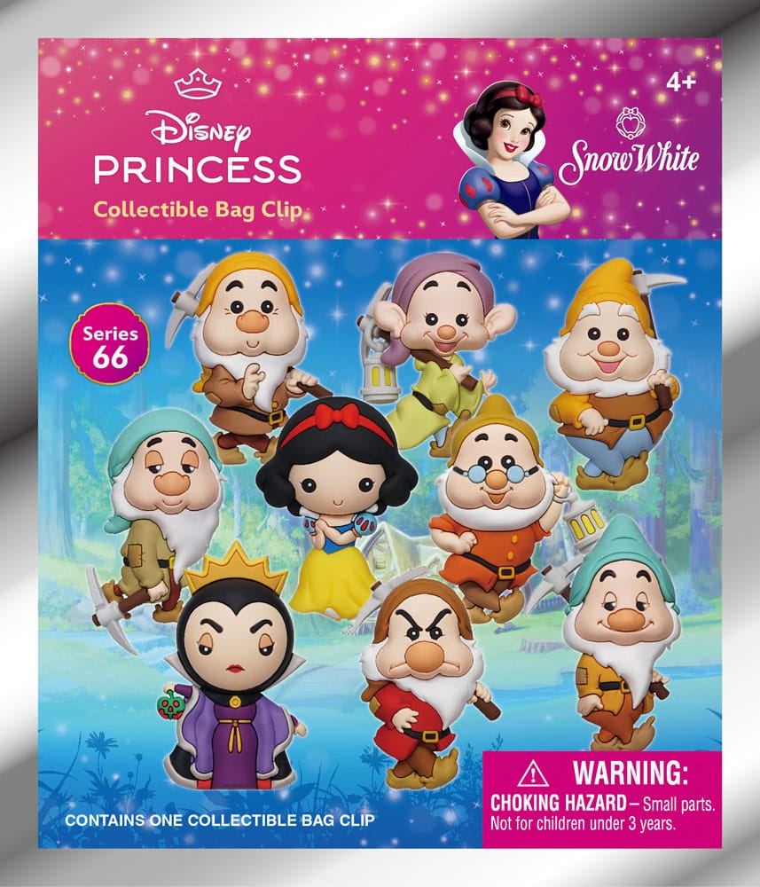 Schneewittchen 3D PVC-Taschenanhänger Classic Series 66 Display (24)            