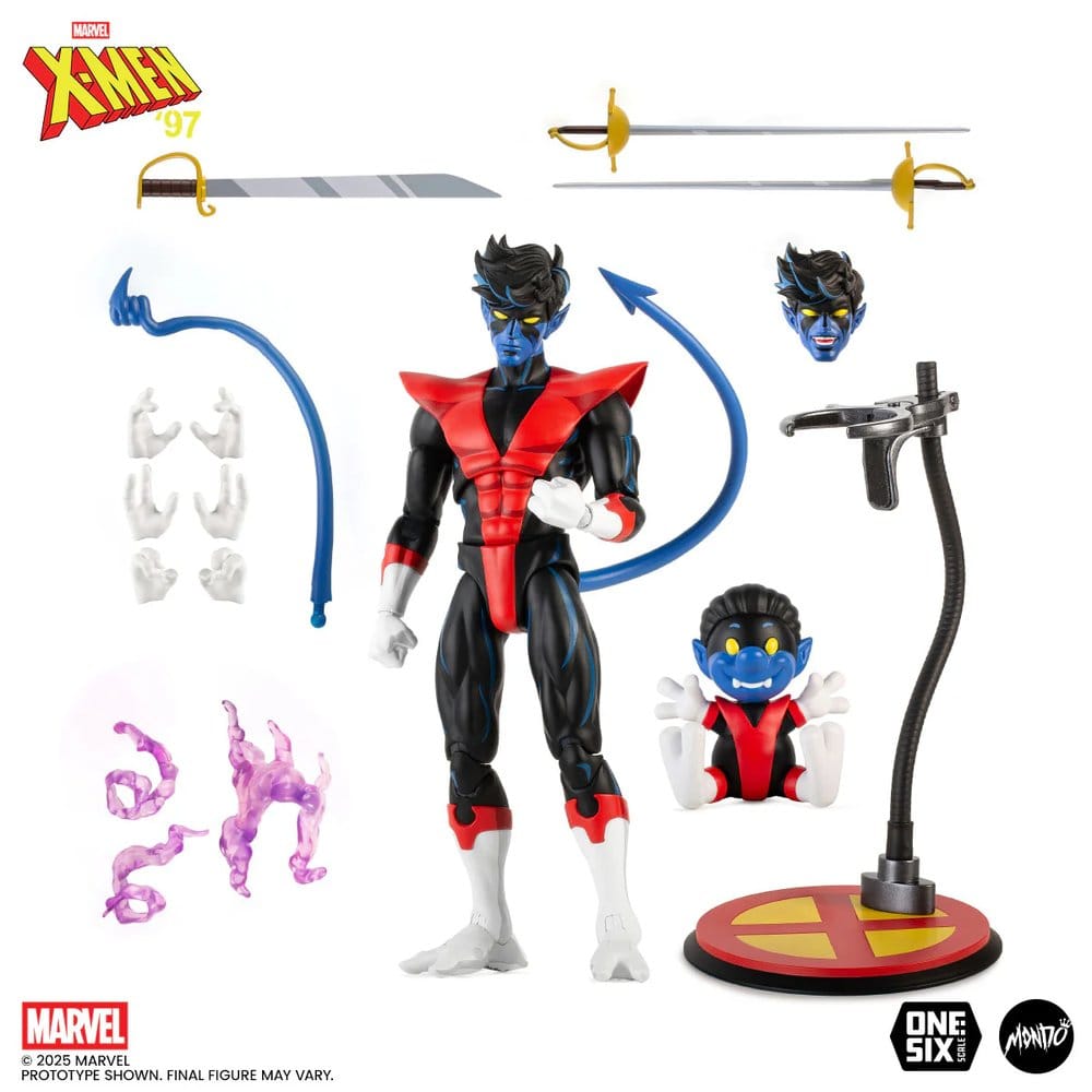 X-Men '97 Actionfigur 1/6 Nightcrawler 27 cm