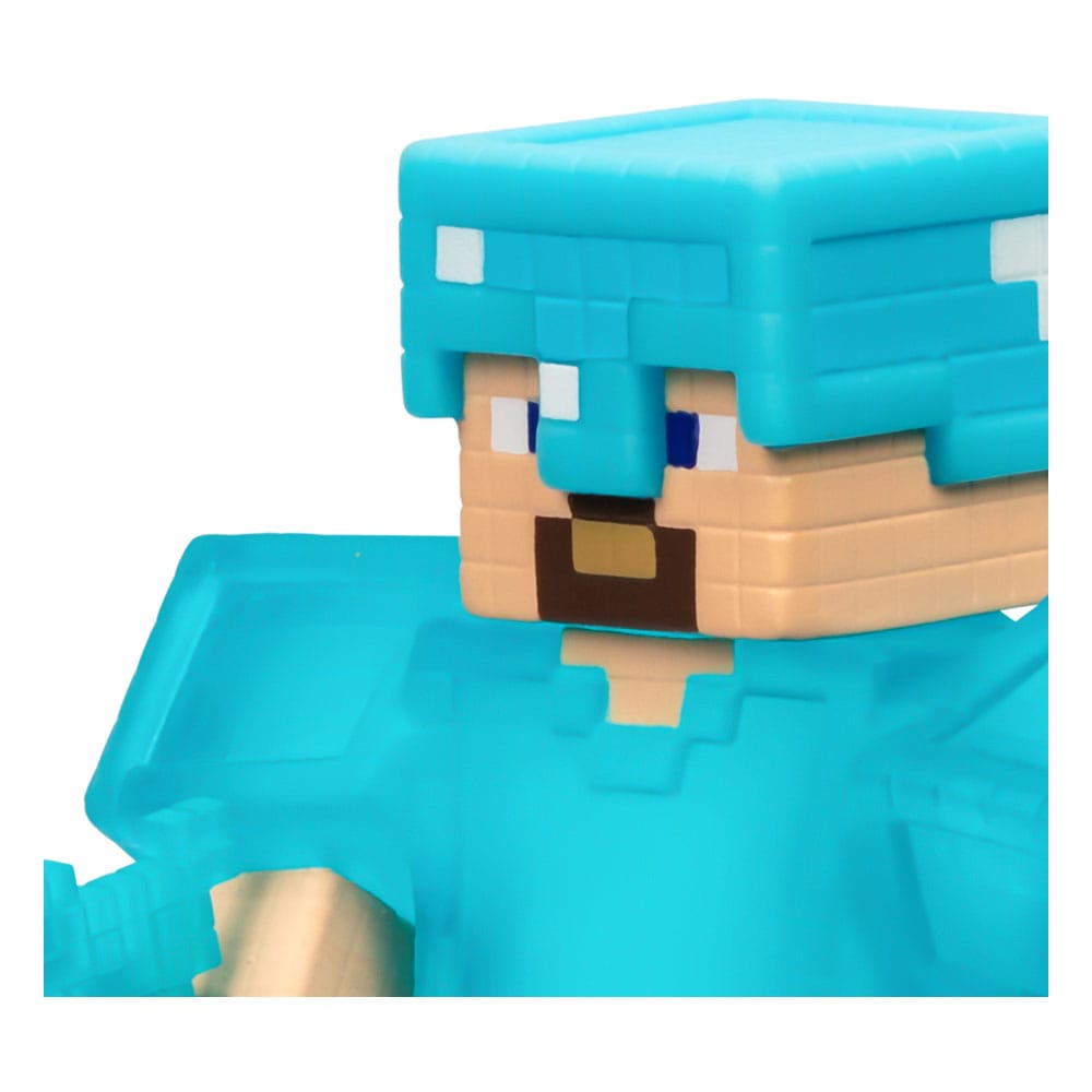 Minecraft Heroes of Goo Jit Zu Meteor Madness Dehnbare Figur Steve 12 cm      