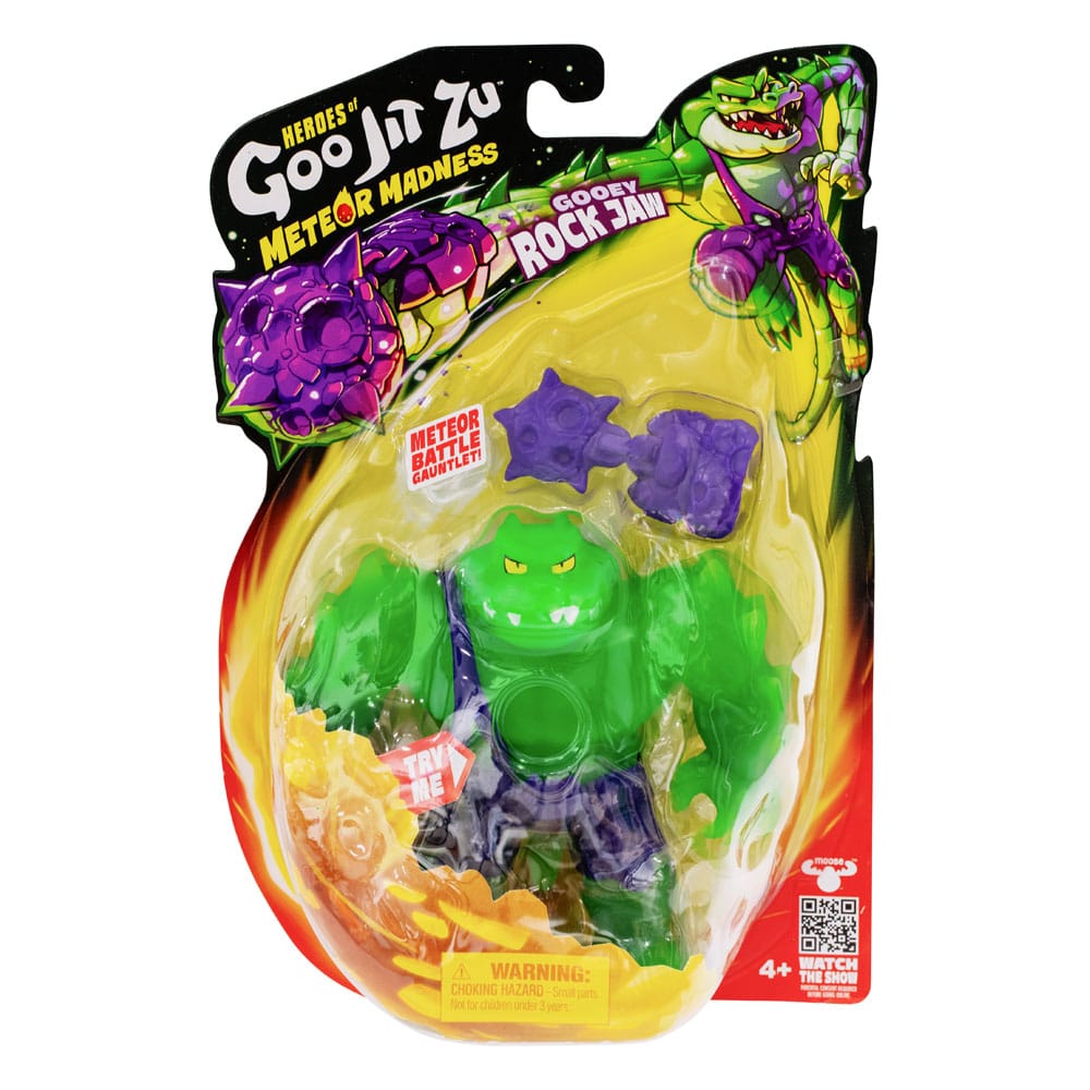 Heroes of Goo Jit Zu Meteor Madness Dehnbare Figuren 11 cm Sortiment (5)     