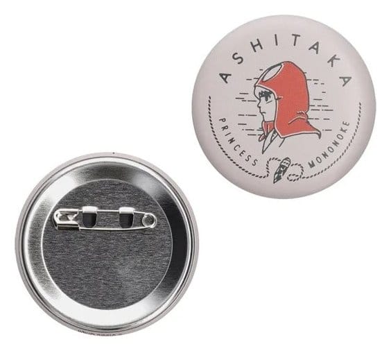 Prinzessin Mononoke Ansteck-Buttons Vintage 6 cm Blind Box Sortiment (10)     