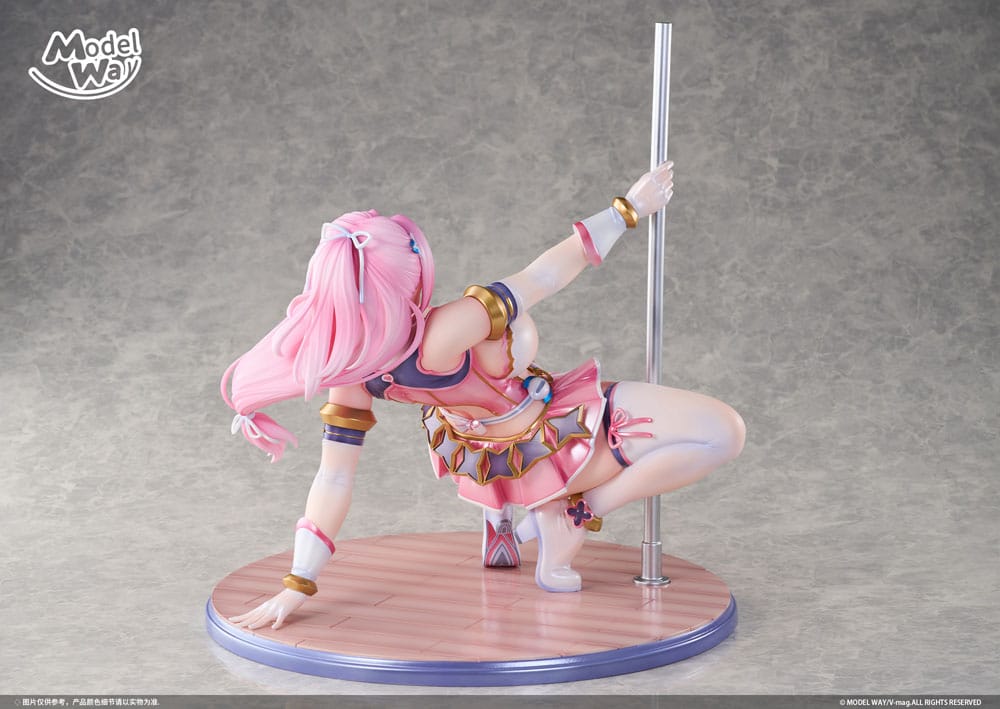 Pet angel cheerly pink PVC Statue 1/4 Momoka Sakuraba 31 cm   