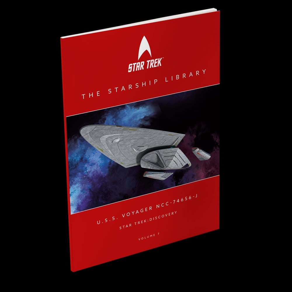 Star Trek Library Die-Cast U.S.S. Voyager NCC-74656-J 10 cm 