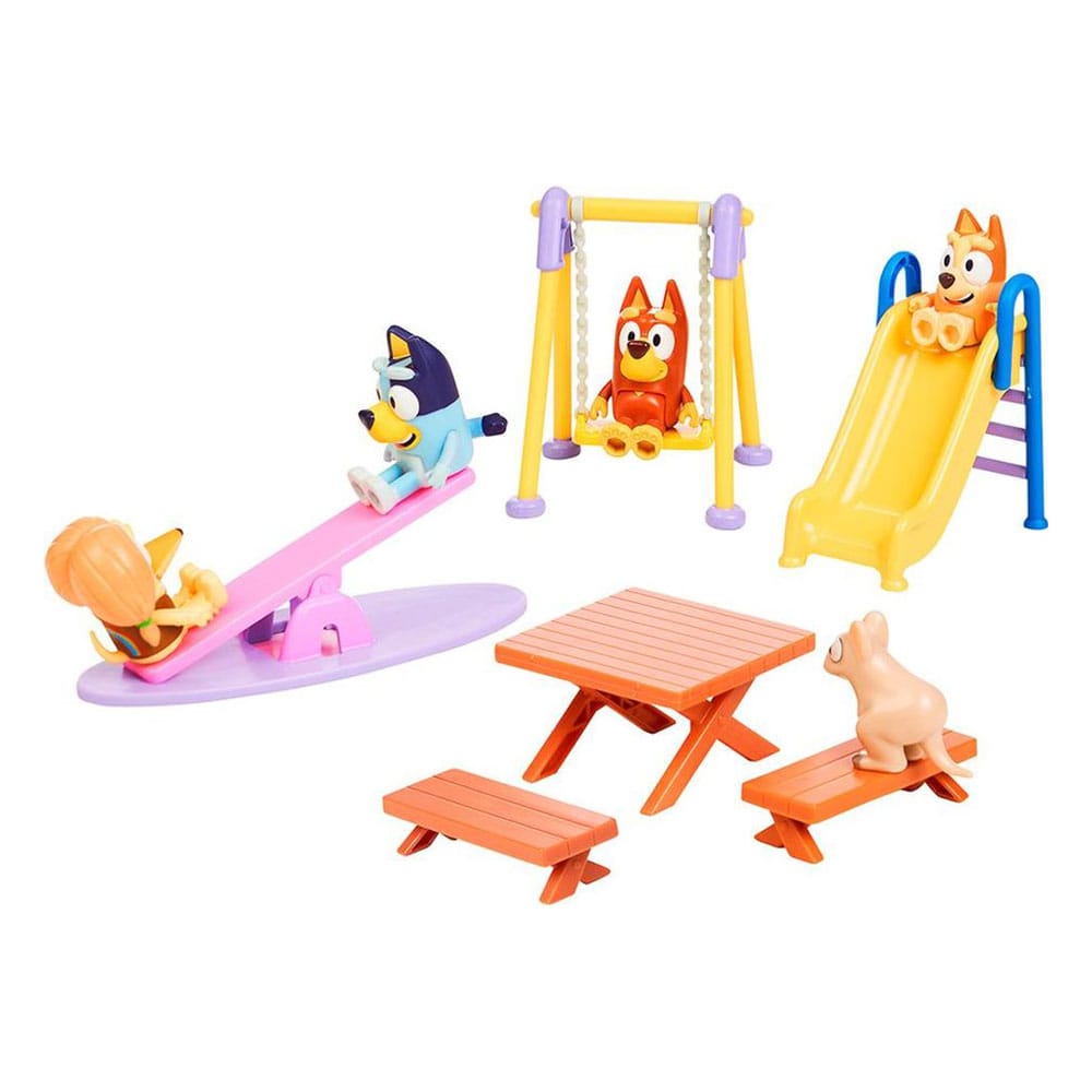 Bluey Minifiguren Spielset Bluey Deluxe Spielplatz