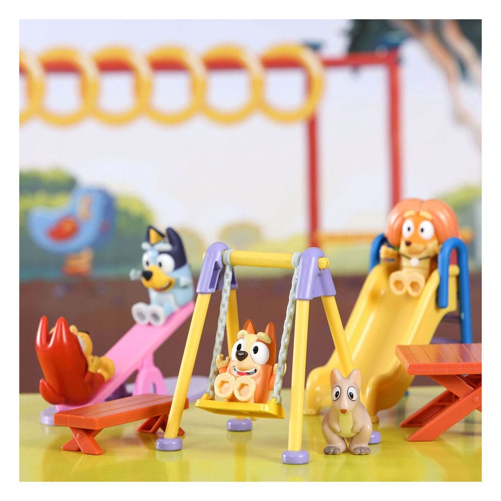 Bluey Minifiguren Spielset Bluey Deluxe Spielplatz