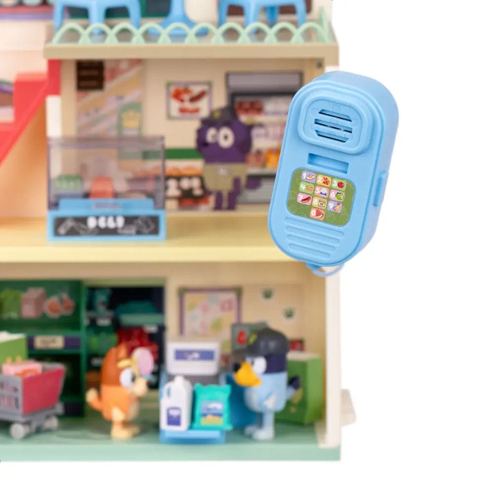 Bluey Minifiguren Spielset Bluey Let's Play Chef Supermarkt 