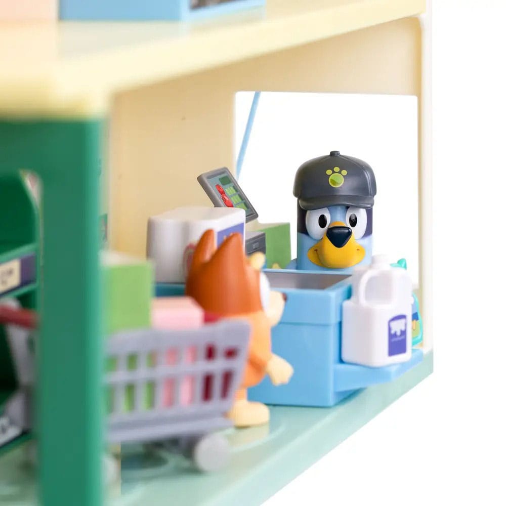 Bluey Minifiguren Spielset Bluey Let's Play Chef Supermarkt 