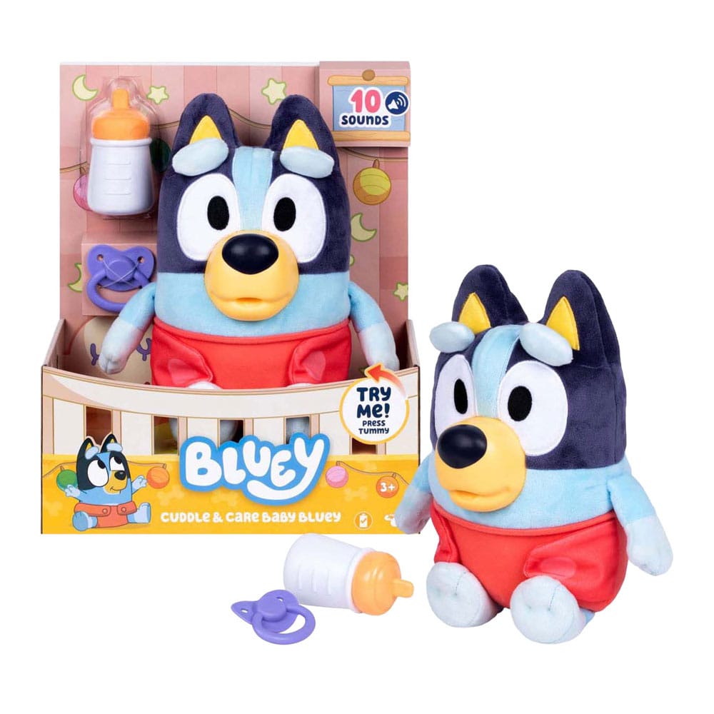 Bluey Interaktive Plüschfigur Baby Bluey 30 cm 
