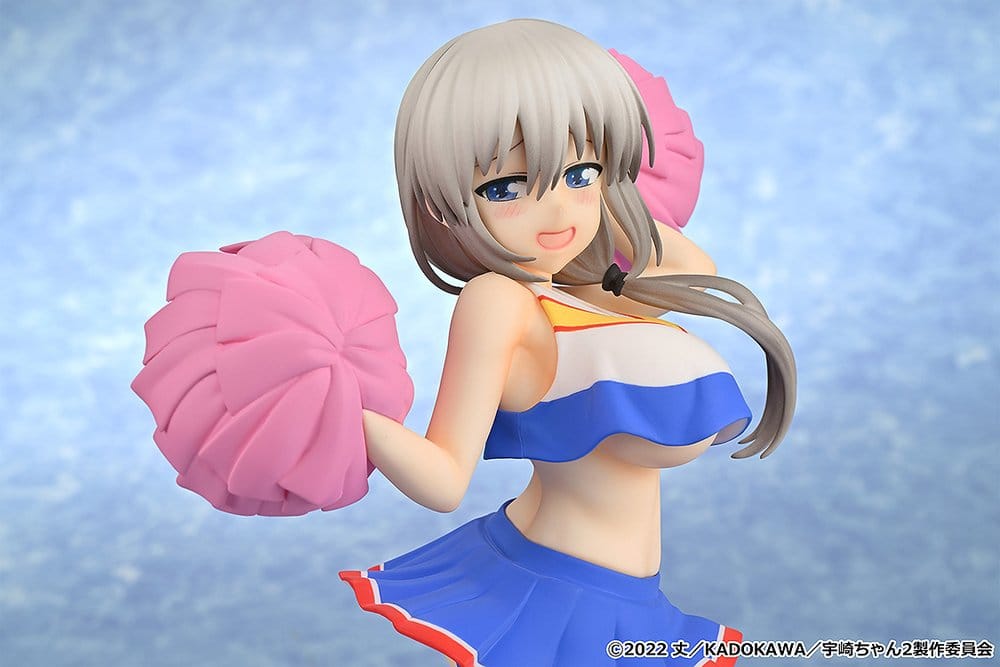 Uzaki-chan Wants to Hang Out! 2nd Season PVC Figur 1/7 Tsuki Uzaki: Cheerleader Ver. 23 cm